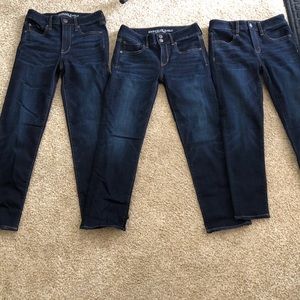 3 pairs of jeans!! NEVER WORN!!